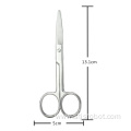 Cosmetic wholesale long eye brow scissors stainless steel custom beauty scissors